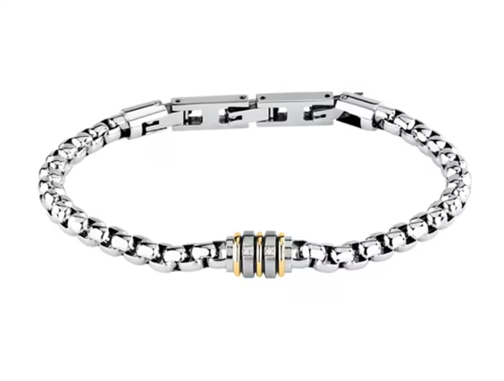 Bracelet Morellato Homme Diamonds in Acier Diamante 0.02 Ct SAUK08 - SAUK08